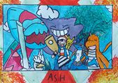Zaslaný obrázek - Pokémon - Ash a jeho pokémoni