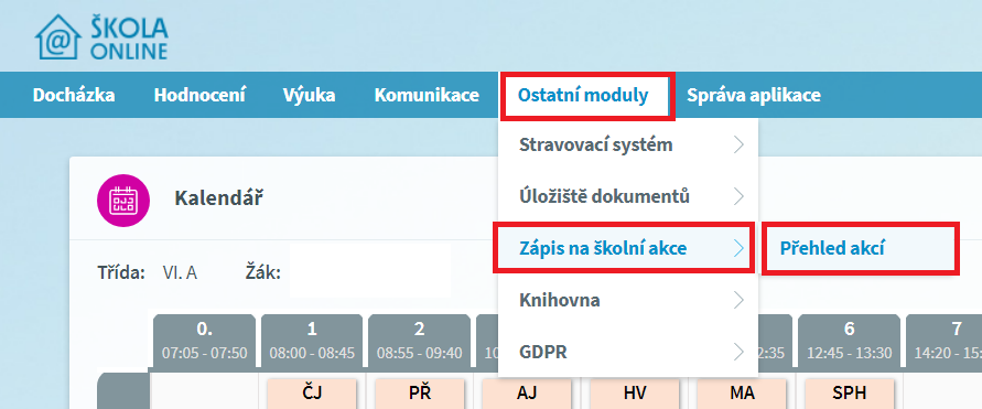vd - navigace vd - navigace